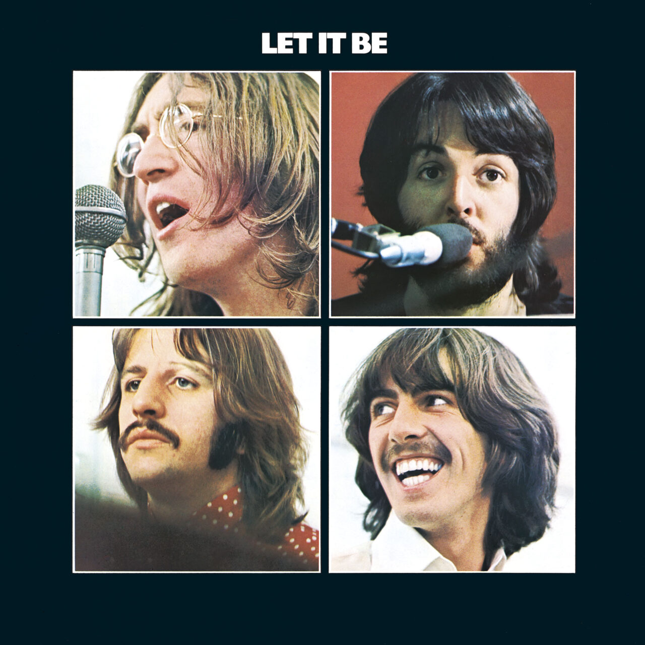 The Beatles let it be cover