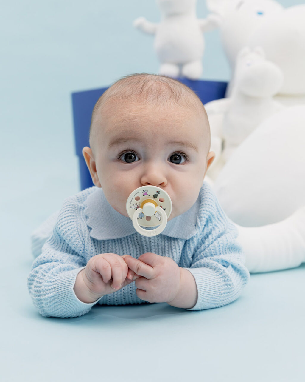 Baby with pacifier
