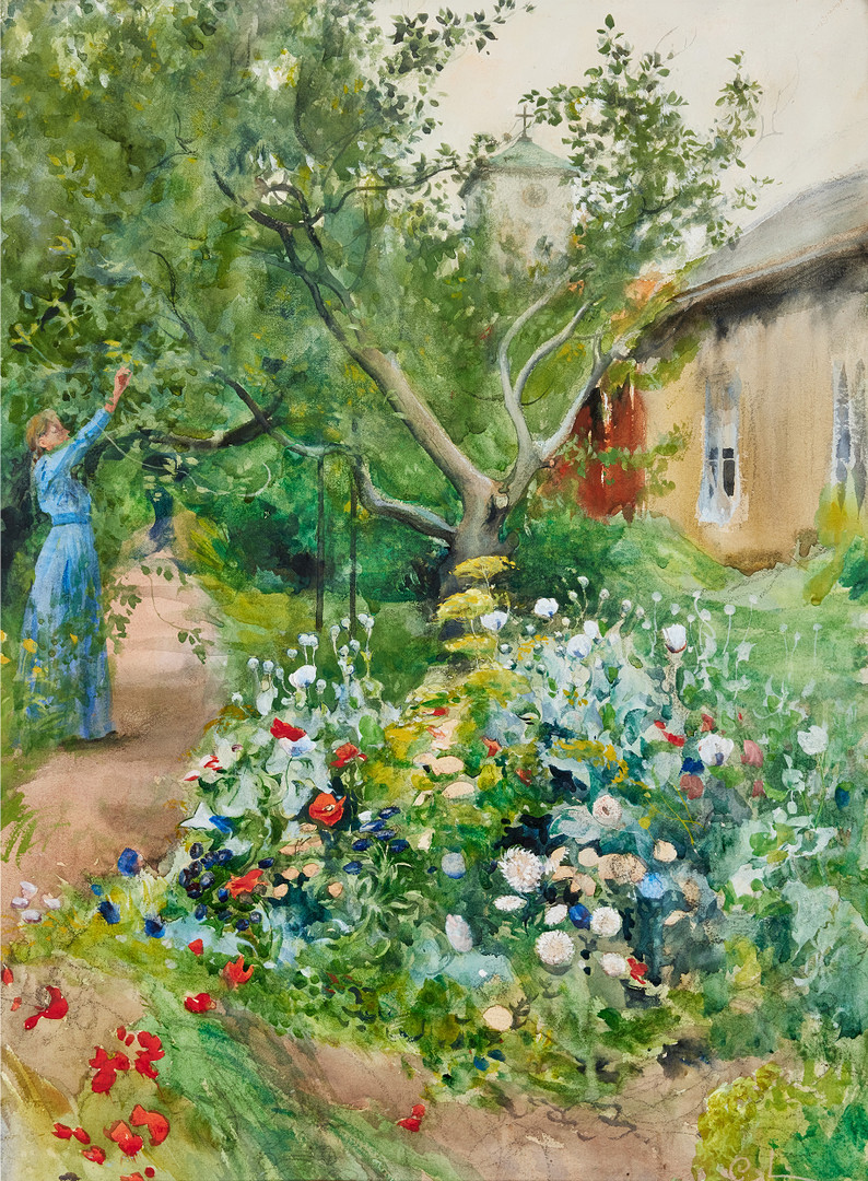 Carl Larsson painting