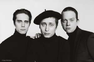 IJustWantToBeCool group photo black and white