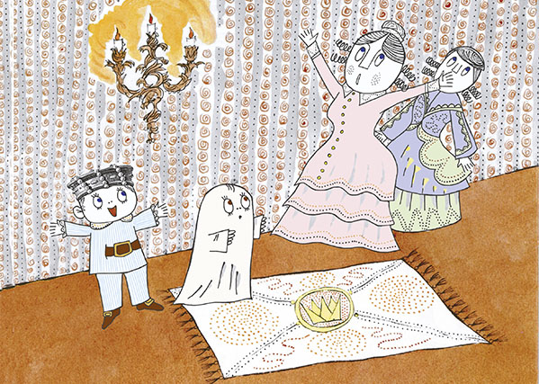 Illustration from Little Ghost Laban