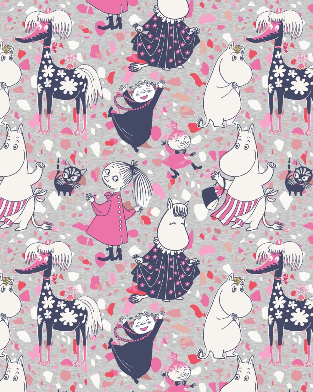 Moomin pattern