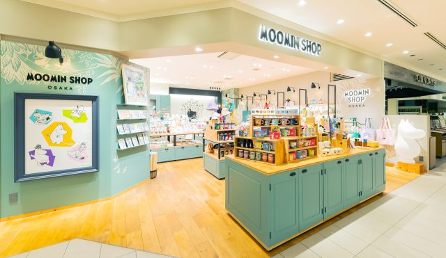 Entrance to Moomin Shp osaka