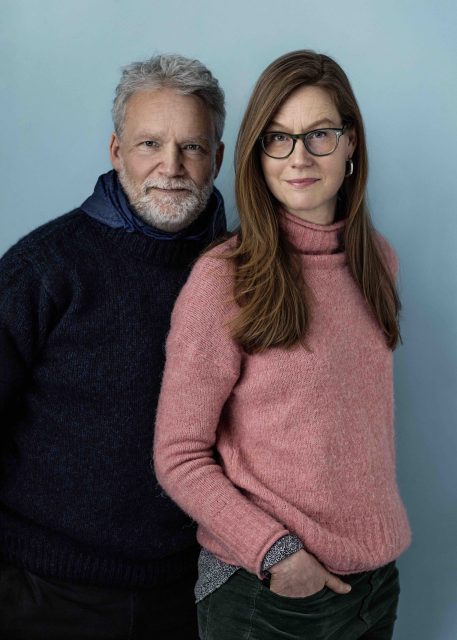 Photo of Martin Widmark and Helena Willis for Rights and Brands Literary Rights.