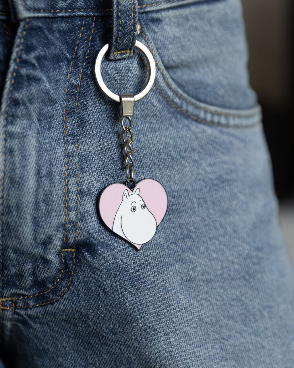 keychain heart