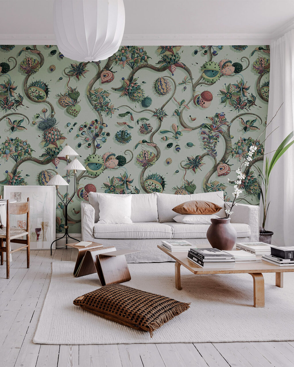 wallpaper pattern livingroom