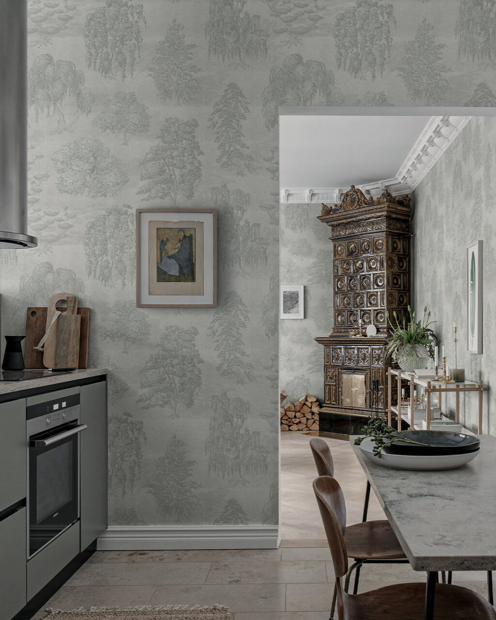 wallpaper yggdrasil kitchen