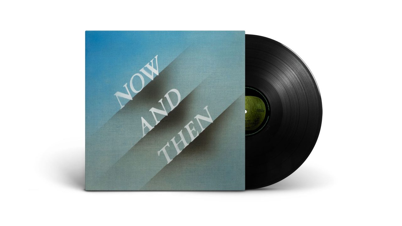The Beatles' now and then record