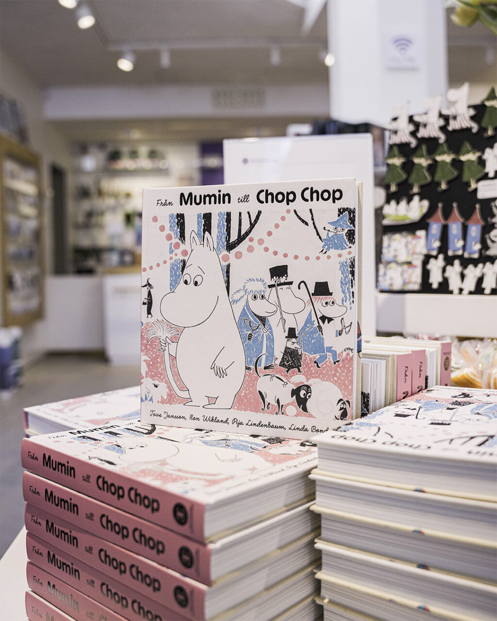 From moomin to chop chop book