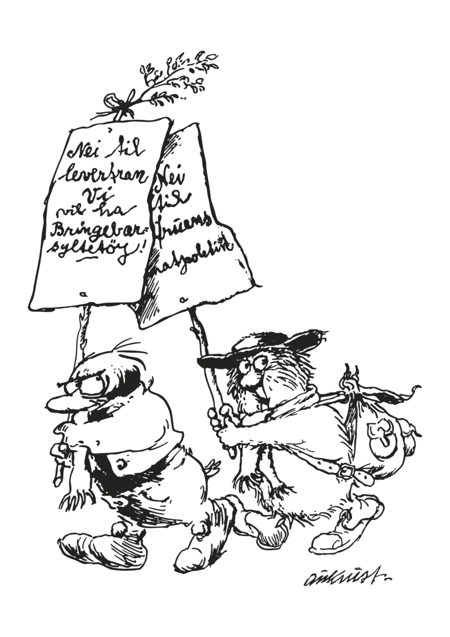 Flåklypa, Ludvig, Solan, Kjell Aukrust