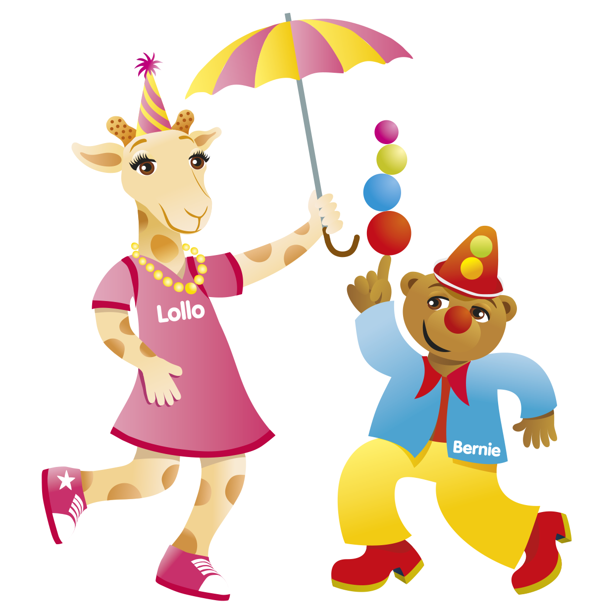 Lollo & Bernie, circus