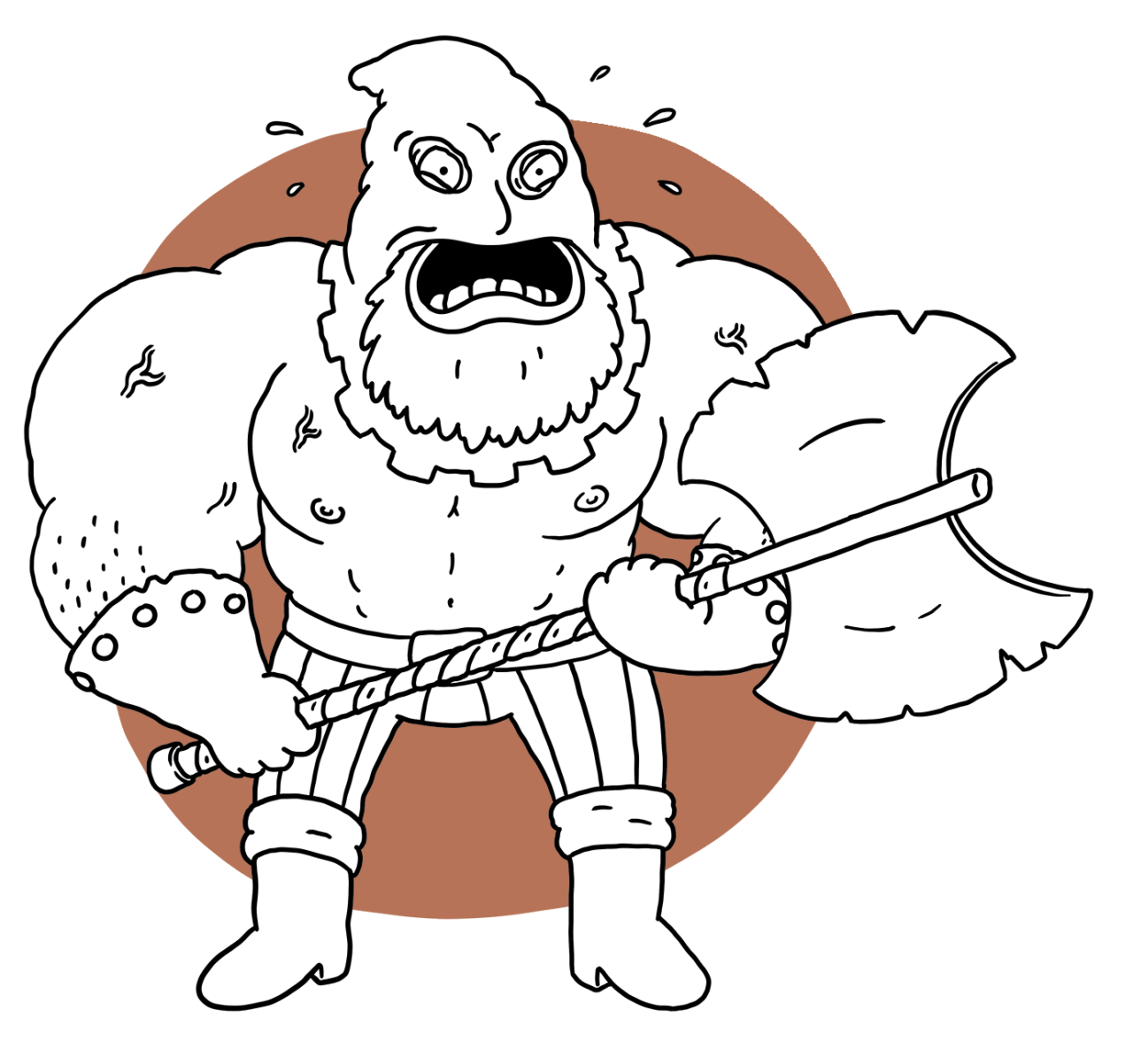 Skurkarnas Skurk, book by IJustWantToBeCool, artwork